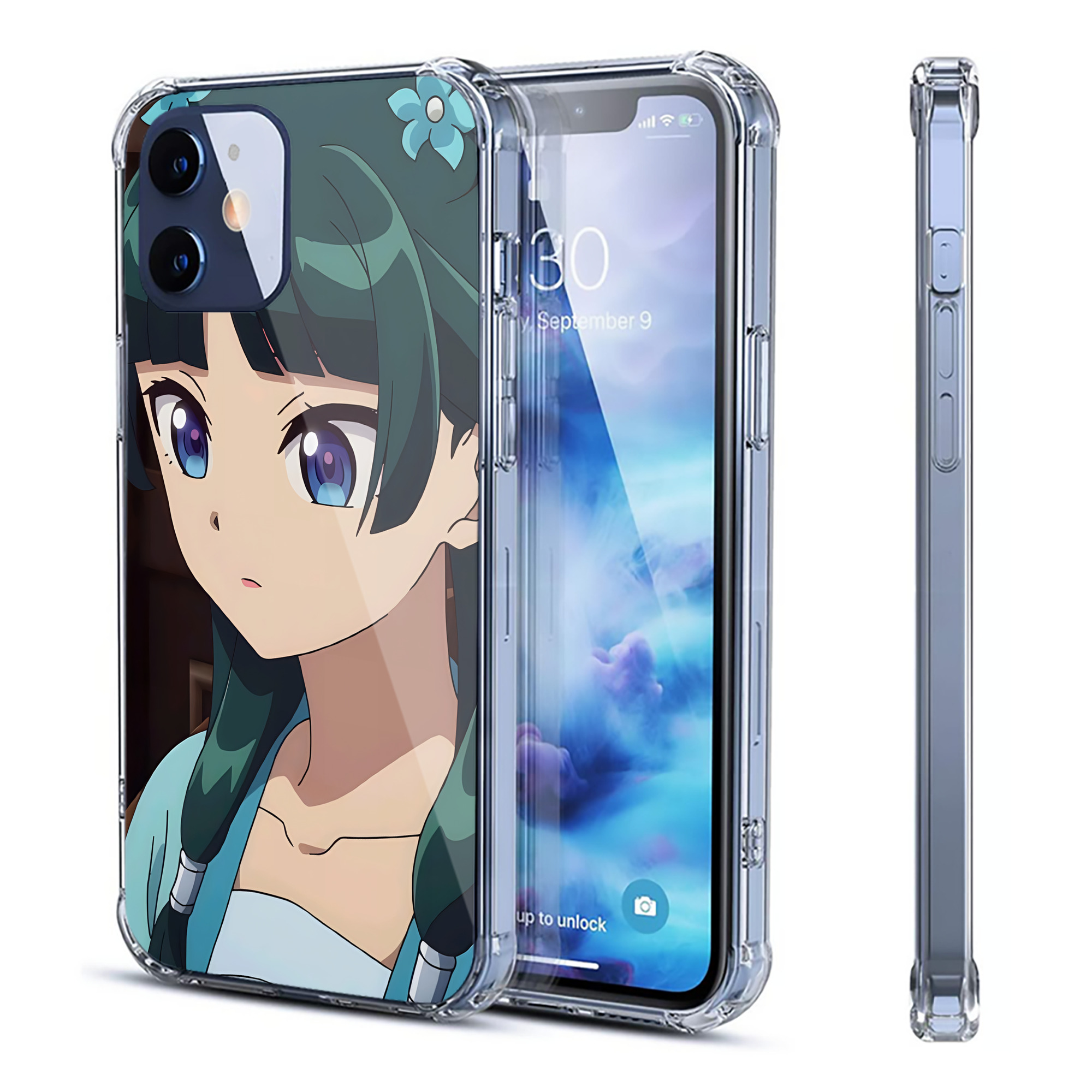 （画像用） 薬屋のひとりごと The Apothecary Diaries 【iPhone 12シリーズ対応】透明スマホケース（クリアソフトケース）